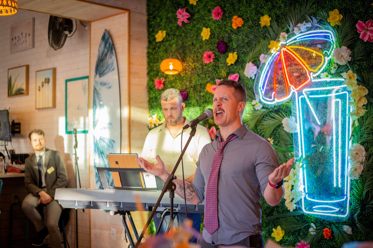 Live theatre performance