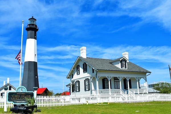 Historic Tybee Island lighthouse