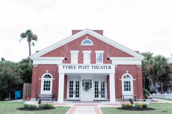 Tybee Post Theater historic entertainment venue with Broadway productions and concerts on Tybee Island
